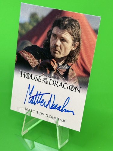 💥💥2024 House Of The Dragon Matthew Needham as Lord Larys Strong Autograph!💥💥 - Picture 3 of 16