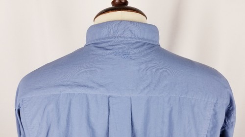 Walls Cypress Cove Men's XL L/S Button Front Vented Fishing Shirt Blue Nylon EUC - Afbeelding 7 van 8