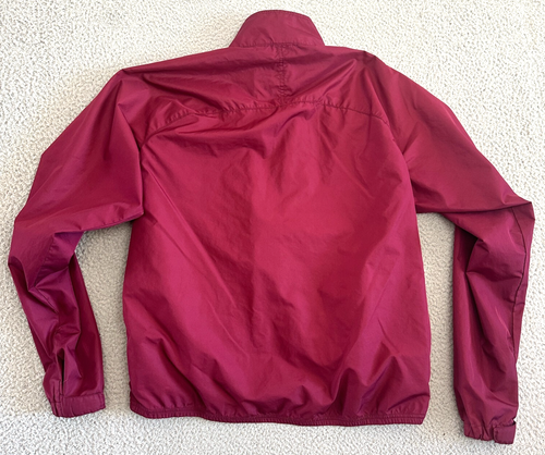 Y2K Vintage Nike ACG Windbreaker Jacket Mens Large Burgundy 90s - Picture 2 of 17