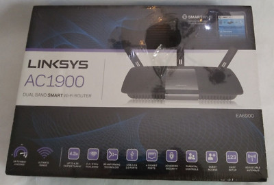 Linksys - AC1900 Dual Band Smart Wi-Fi Router - Sealed in Box