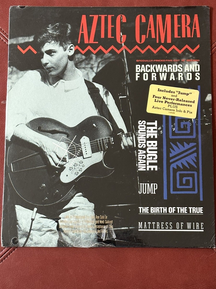 AZTEC CAMERA - BACKWARDS & FORWARDS 1985 US SEALED 10” VINYL/EP w