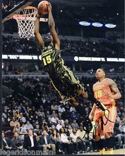 Shabazz Muhammad Minnesota Timberwolves Signed 8x10 Photo LOM COA (PH2242)
