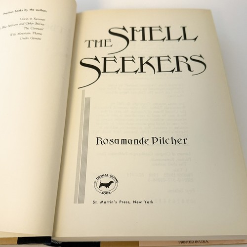 The Shell Seekers by Rosamunde Pilcher Stated First Edition First Printing 1987 - Picture 8 of 11