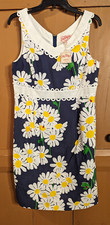 VTG Lilly Pulitzer Originals Daisy Ladybug Floral Sleeveless Sun Dress Size 10