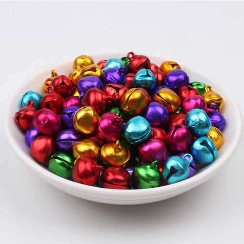 10 Cloche 14mm x 11mm Grelots Metal Mixte Clochette Jingle Bell, Brillant - Imagen 5 de 5