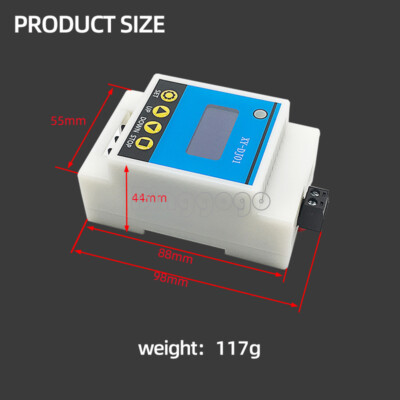 NEW DC 6-30V Digital Sisplay trigger delay power-off cycle timing circuit switch