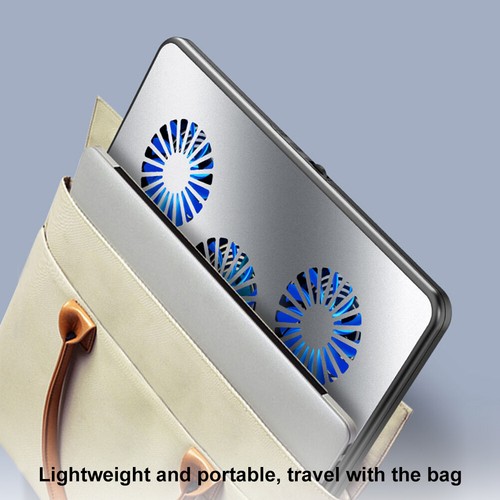 Laptop Cooling Pad with 5 Quiet Fans RGB Notebook Stand for 11-17.3 Inch Laptops - Bild 9 von 18