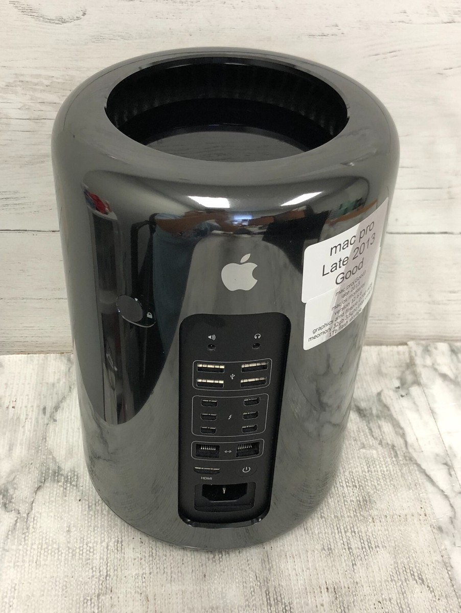 2013 Mac Pro 8 core 3.5GHz | Dual D500 3GB| 32GB RAM 1TB SSD