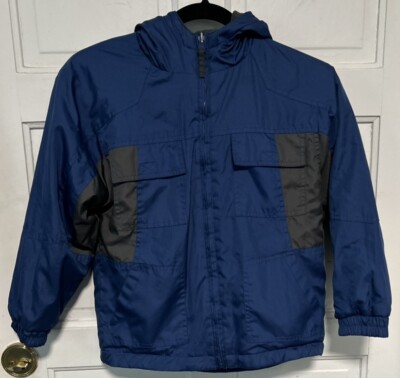 Below Zero Rothschild Zip Snow Jacket Snow Gear Reversible Youth Boys Sz 7 Large