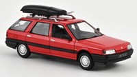 Renault 21 Nevada 1989 Rot Mit ZubehöR 1:43 Modell 512133 Norev