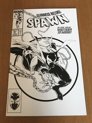 Spawn #301 Homage Sketch Cover S 3rd Printing McFarlane Image Comics