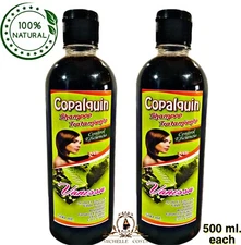 2 BOTTLES, HAIR REGROWTH SHAMPOO COPALQUIN, SULFATE & PARABEN FREE, 100% NATURAL
