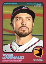[DIGITAL CARD] Topps Bunt - Travis d’Arnaud - Heritage 22 S2 - Red Base