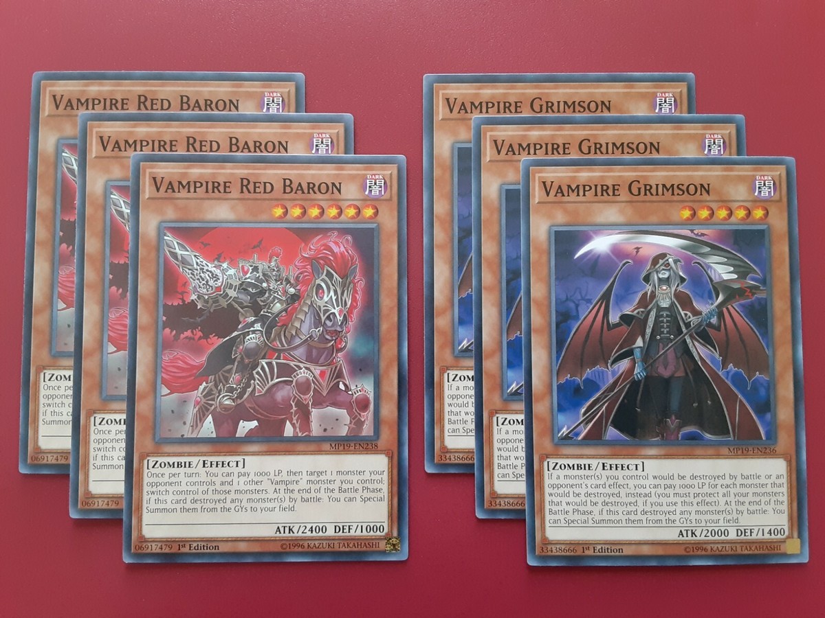 Yugioh Vampire Deck 54 Cards Fraulein Lord xyz Complete Budget Tournament Ready | eBay Yugioh Vampire Deck 54 Cards Fraulein Lord xyz Complete Budget Tournament Ready | eBay
