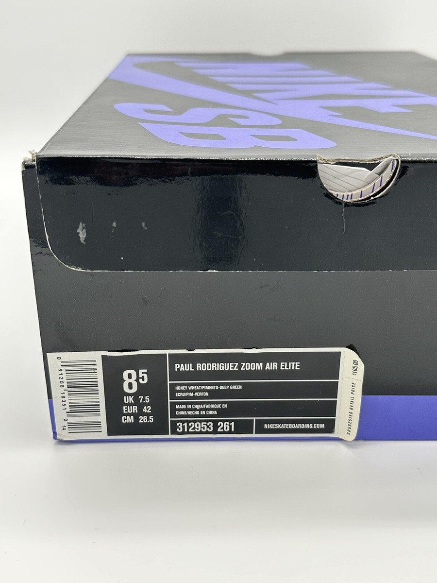 Nike Dunk Low SB Paul Rodriguez Zoom Air Elite Stash [312953 261