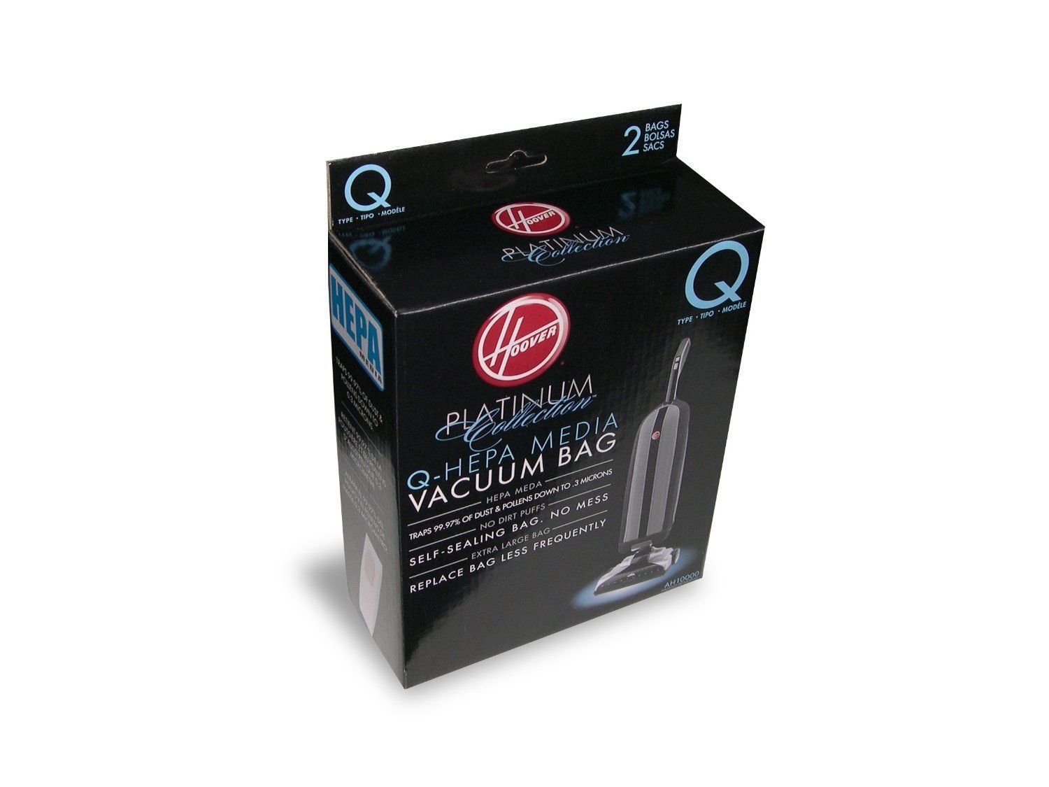 Fits For Hoover AH10000 Platinum TypeQ HEPA Vacuum Bag, 2 Count eBay