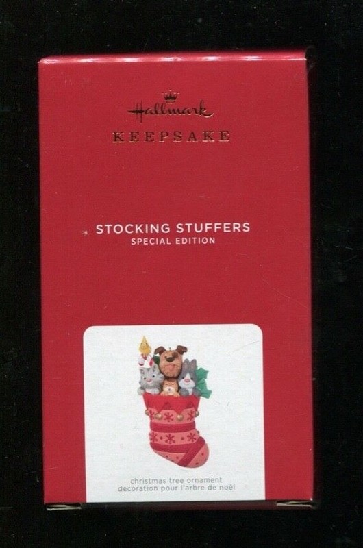 2021 Hallmark Ornament - SOCKING STUFFERS - Special Edition Red - New in Box