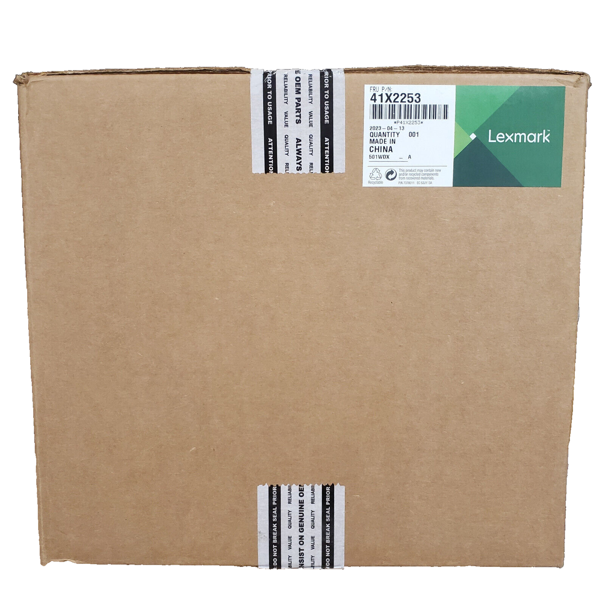 メンテナンス BSM Lexmark 41X2253 OEM 400K Maintenance Kit, Belt HY Fuser