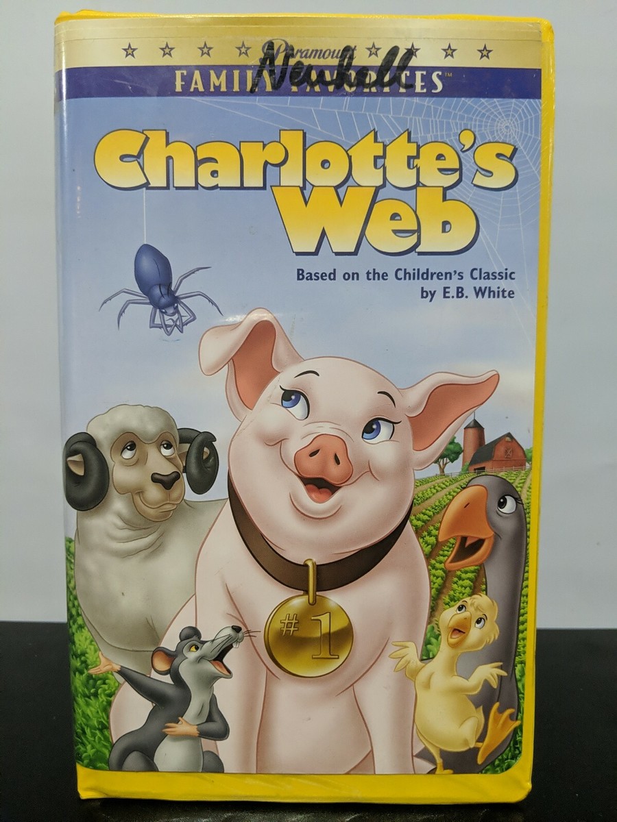 Charlotte's Web E.B. White 2001 VHS Paramount Family