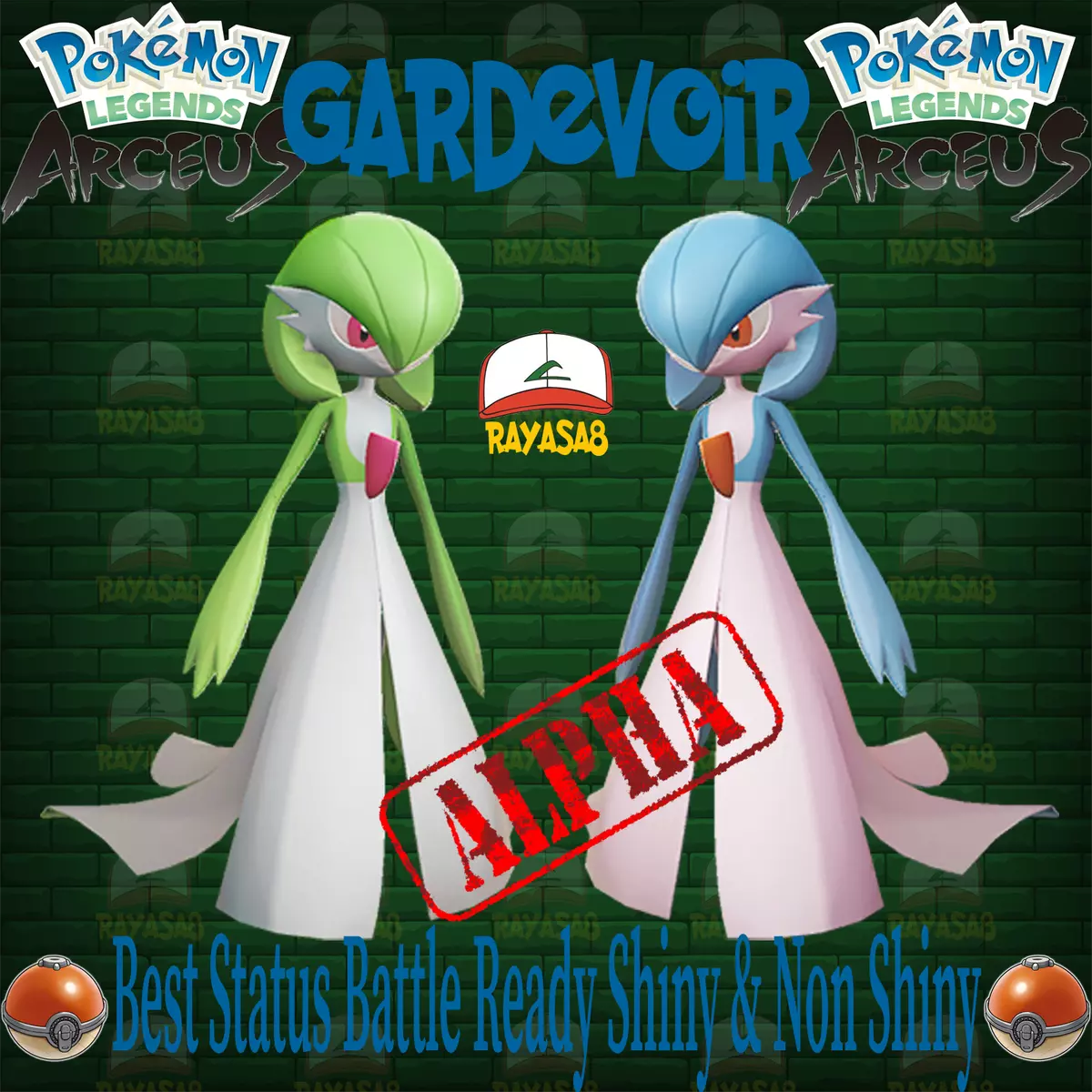 Shiny Gardevoir alpha best Stats // Pokemon Legends: -  Finland