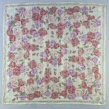 Vintage Christian Dior Handkerchief Neckerchief Bandana Pocket Square