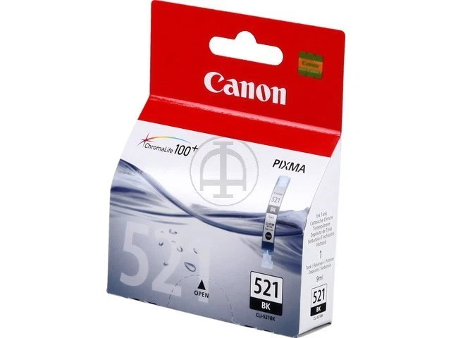 Original 5x Canon Pixma PGI-520BK CLI-521CMY+Bk iP4600 MP540 MP620 MP980 iP4700 - Image 3 of 3