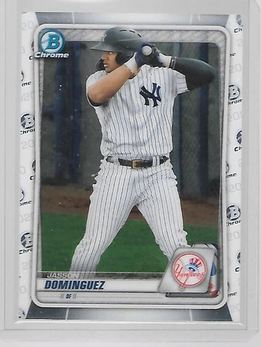 2020 Bowman Chrome Prospects #BCP243 Jasson Dominguez Rc