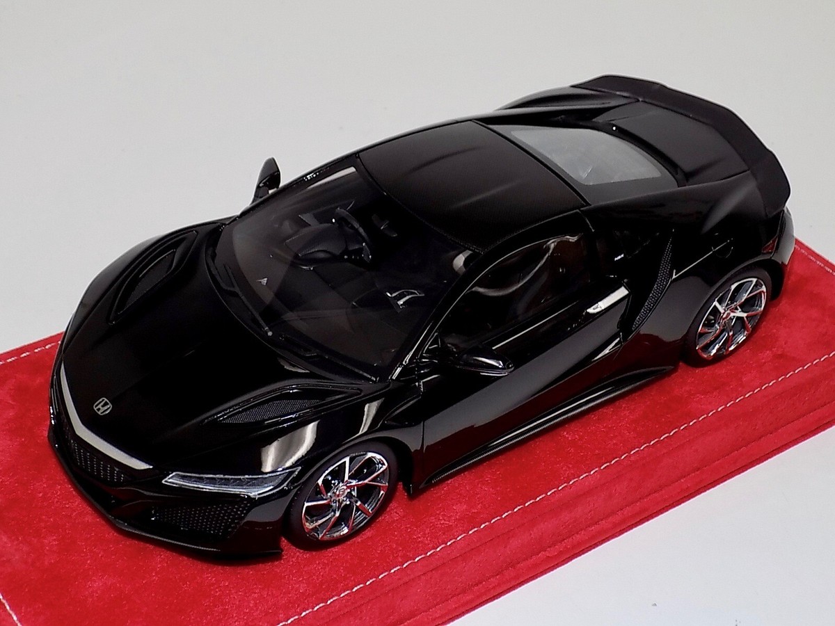 1/18 Top Speed Acura NSX in Berlina Black 2017 Right Hand Drive