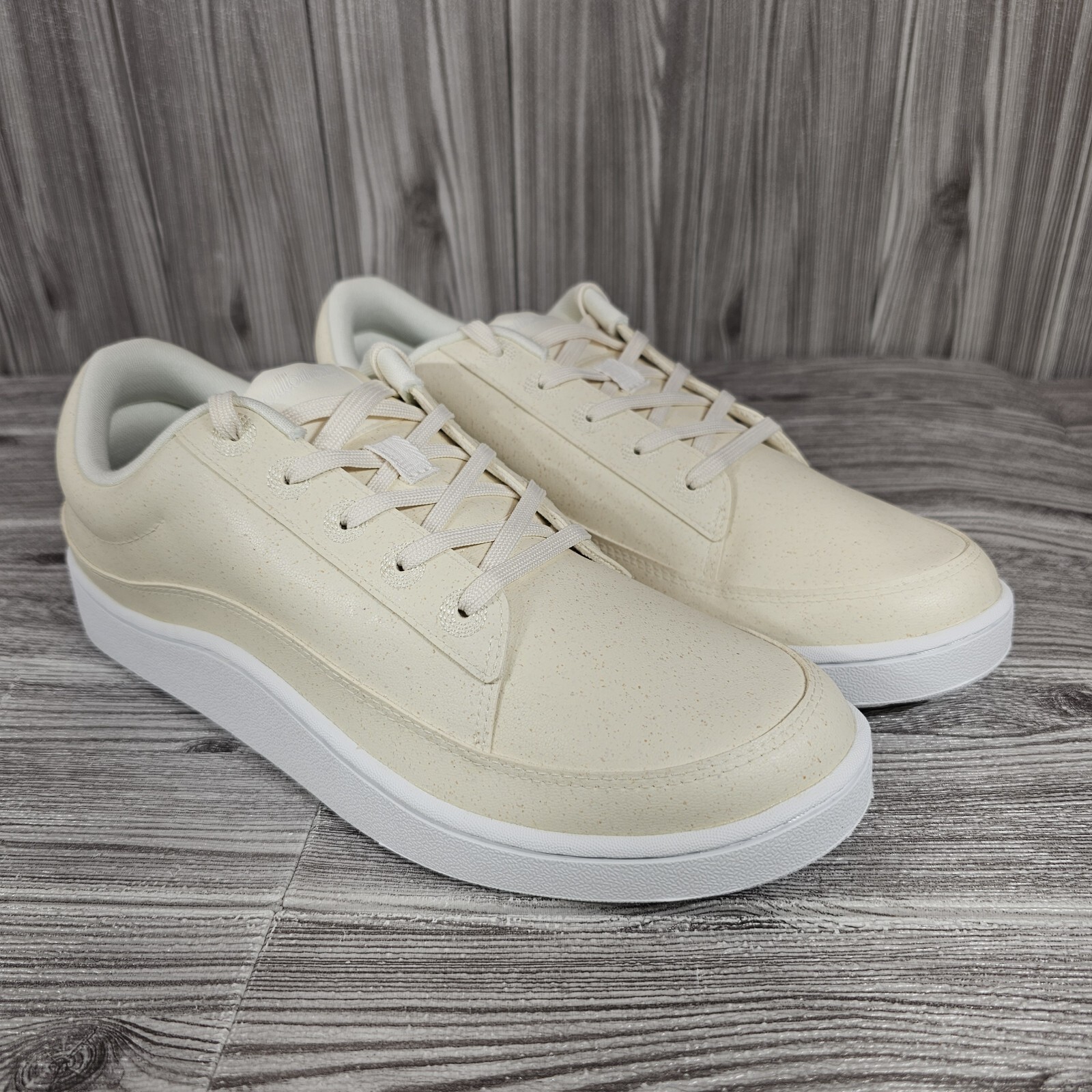 SAOLA Scarpe Allbirds Plant Pacers sneakers suola naturale Blizzard donna taglia 10