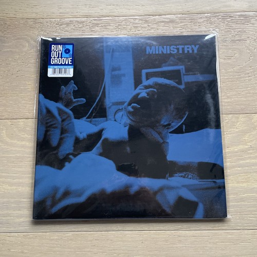 Ministry - Greatest Fits - New 2LP Ltd Ed Blue Marble & Grey Smoke Vinyl Sealed - 第 1/3 張圖片