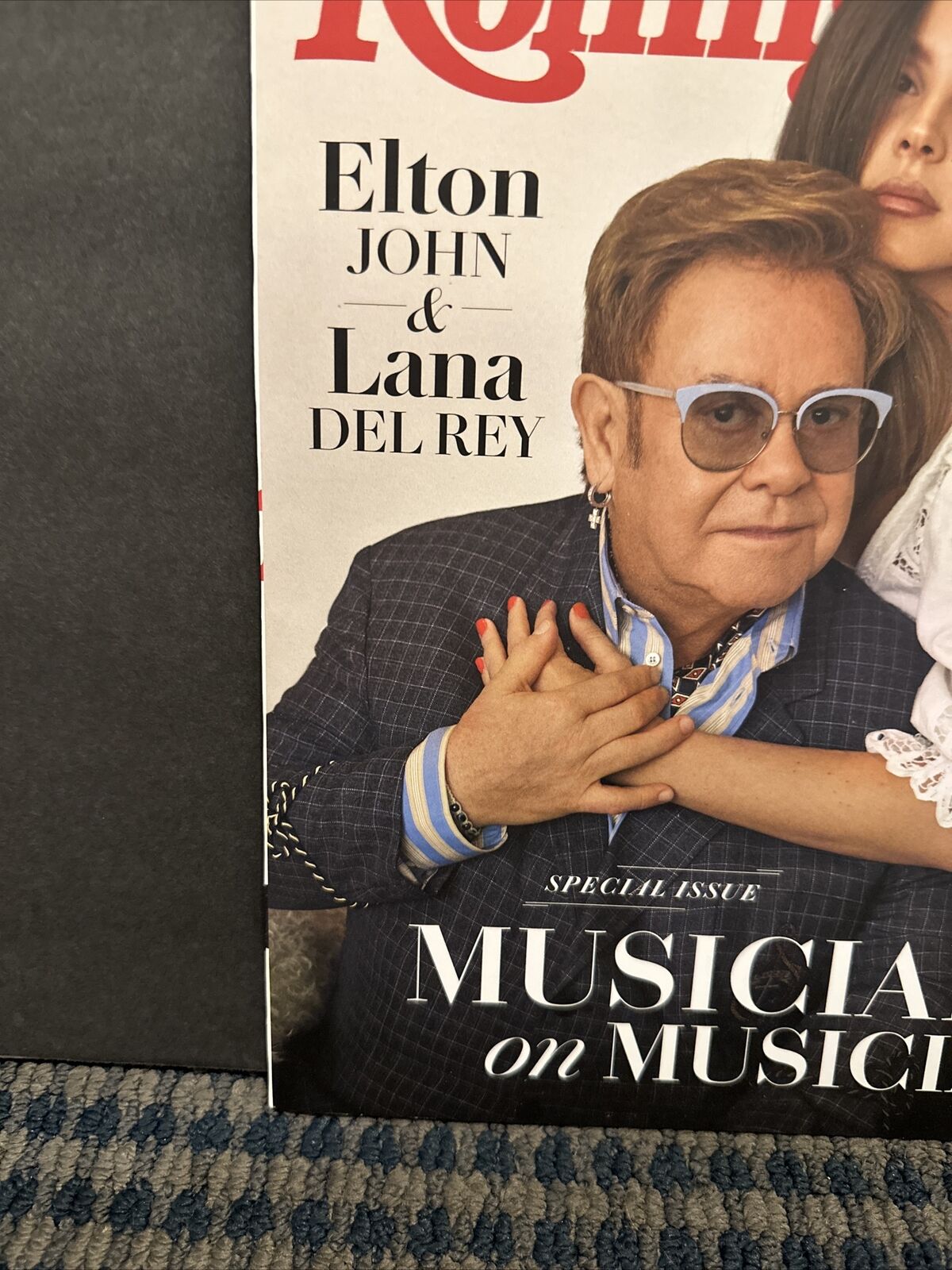 2019 November Rolling Stone Magazine, Elton John & Lana Del Ray, Special  (B30)
