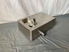 Small Vtg Stainless Steel NOS Taylor Wall Mount Drinking Water Fountain 182-26E