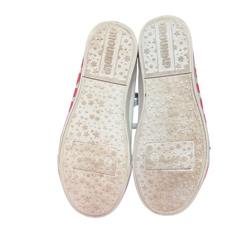 Disney Minnie Mouse White Sneakers Tennis Shoes Girls Size 2 Lace Up Athletic - Picture 4 of 7