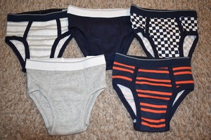 k3 NWOT The Children's Place 5 Pair 2T/3T Boys Briefs Underwear