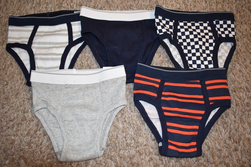 k3 NWOT The Children's Place 5 Pair 2T/3T Boys Briefs Underwear