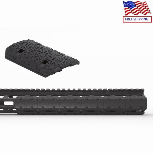 (12 Piece) Rail Cover Polymer for Mlok System Covers Fit Mlok Rail System - Picture 1 of 5