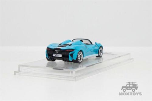 CM MODELL 1:64 Elva Metallic grau/himmelblau Druckguss Modellauto - Bild 7 von 12