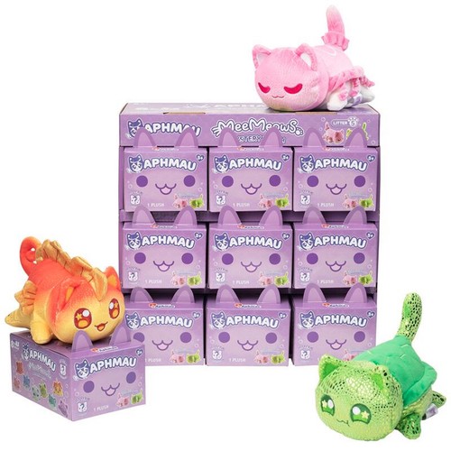 Aphmau MeeMeows Mystery 6" arena de peluche 5 bajo el mar IDENTIFICADO tú eliges - Imagen 8 de 16