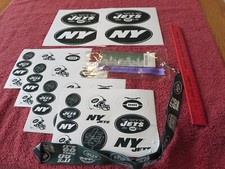 2011 New York Jets Toyota Coaches Club vs Chargers Ticket w/ lanyard & Stickers