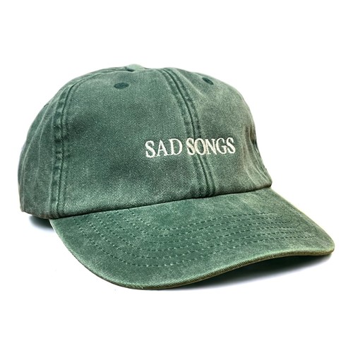 Sad Songs Washed Embroidered Dad Baseball Cap || Hat Strapback 6 Panel Brimmed - Picture 5 of 22