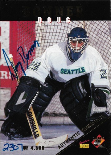 1995 - Signature Rookies - Draft Day - Doug Bonner - Autograph - Short Print