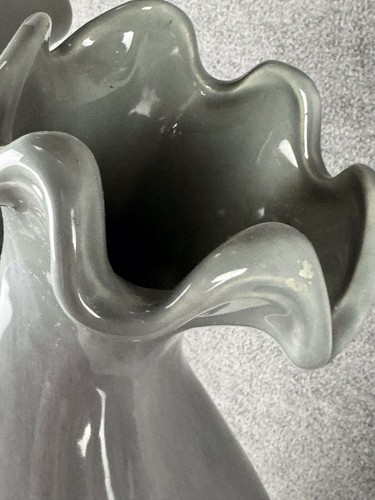Wilhelm Kage Style Surrea Vase with wavy Vaga design around rims - Picture 4 of 19