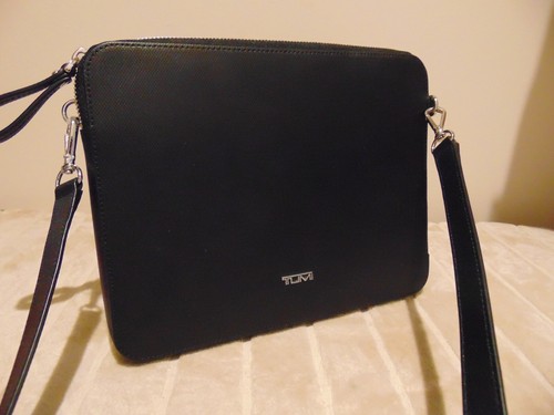 TUMI Slim Zip Top Crossbody for iPad - Picture 3 of 9