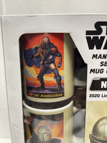 Disney Star Wars The Mandalorian Mug Set, 6Cups 8oz 2020 Limited Edition - Picture 2 of 14