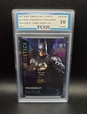 Batman #34 (2017) Raw Thrills DC Comics Injustice Holofoil - Graded 10 [FCGS]