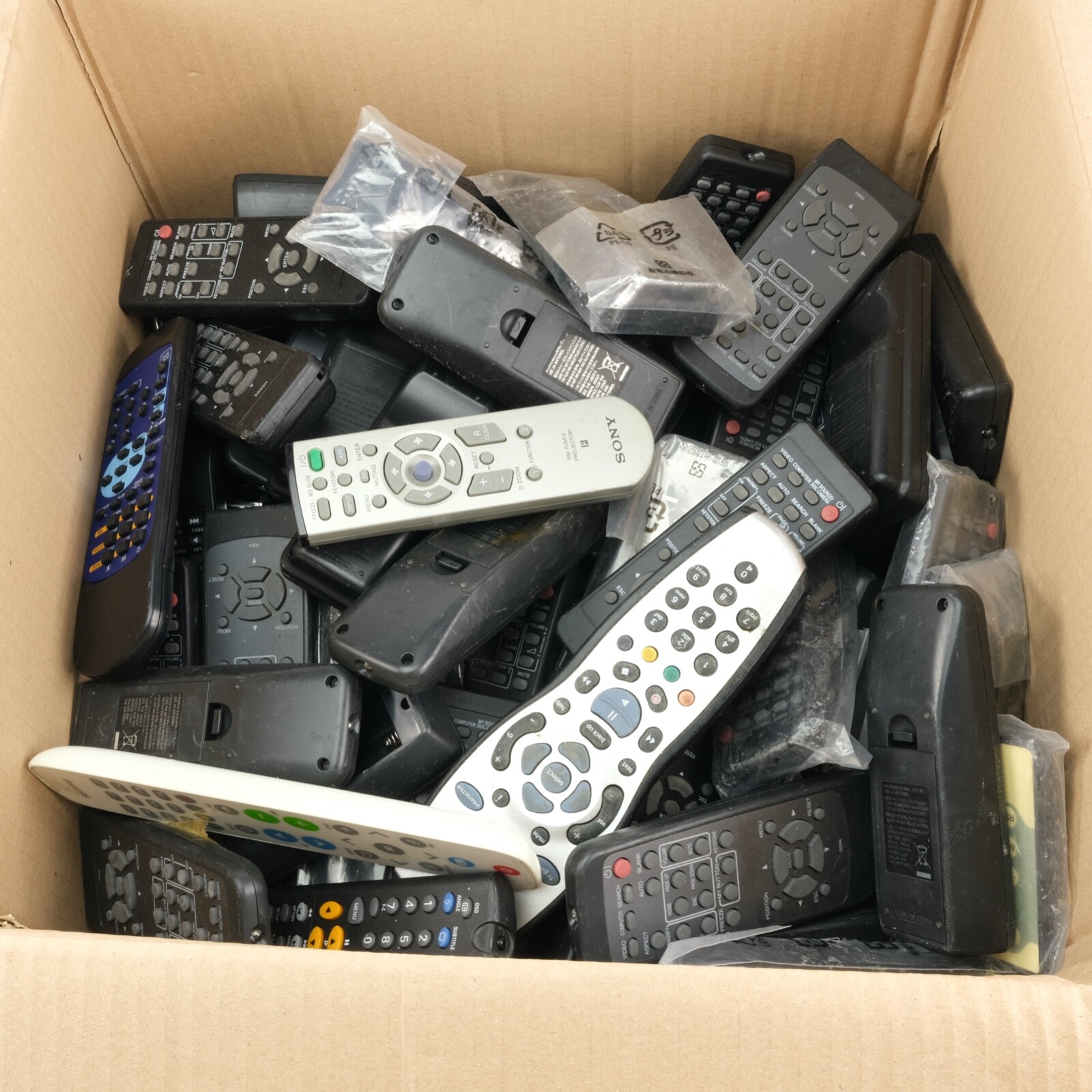 Remote Control Job Lot Bundle TV DVD Projector 150 Remotes Sony