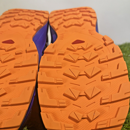 Women’s Salomon Xa Pro 3D J Medieval Blue Orange Trail Running Shoes Size 5 - Picture 16 of 17