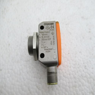IFM OGH380 Diffuse Reflection Sensors with Background Suppression 10.30 DC PNP