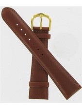 DeBeer Man's 20mm Havana Genuine Leather Watch band AU02703N
