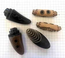 ***SALE***  Variety Of Nice NEW  Toggle Buttons Lot Of 5 Unused